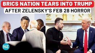 Watch: BRICS Leader Shreds Trump Over Zelensky’s White House Humiliation | Brazil President Says...