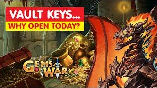 Gems of War 3 Fast HARD Vault Key Opening Teams! Best Guide & Strategy?