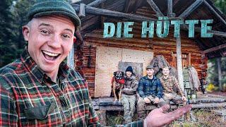 The EMERGENCY HUT - HUNT TO SURVIVE | Niklas on fire