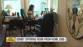 Disney offering work-from-home job opportunities