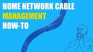 Learn Network Cable Management for Home Racks