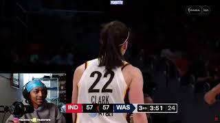 PROFITSfr Reacts to Caitlin Clark's HUGE GAME in win vs. Mystics  30 PTS & 7 3PM