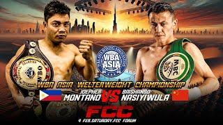 Joepher Montano  VS Baishanbo Nasiyiwula  | WBA Asia Welterweight Championship