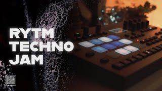 Analog Rytm mk2 Only Techno Jam 2 #jamuary