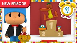  POCOYO in ENGLISH - Special 2021: Olympic Games [91 min] Full Episodes |VIDEOS & CARTOONS for KIDS