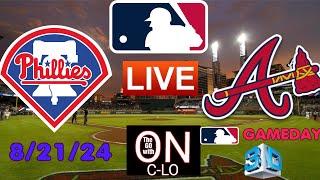 Atlanta Braves Vs Philadelphia Phillies. Live MLB Baseball. Play by Play,, 3D Presentation, & More!