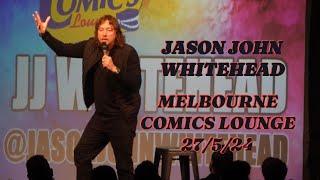 Jason John Whitehead- Comics Lounge Melbourne Australia 27/04/24