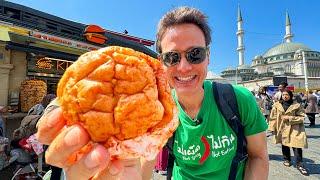 Turkish Street Food - $1.55 FAMOUS WET BURGERS in Istanbul, Turkey! 