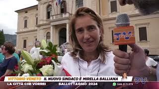 Mirella Balliana, sindaco di Vittorio Veneto, ai microfoni de La Tenda Tv