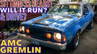 ABANDONED FOR 32 YEARS! Will this AMC Gremlin Run and Drive Again? Ft. @camracing & @brokengear2476