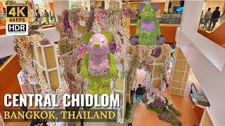 [BANGKOK] Central Chidlom "Experience Thailand’s Most Spectacular Floral Wonderland" | [4K HDR]