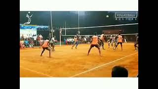 Rakesh Raki Attacking | Mangalore Volleyball Players |