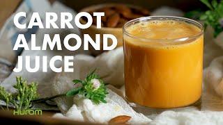 HEALTHY RECIPES | Powerful Carrot Almond Juice (Super Juice) | Perfect Morning Detox!