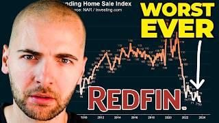 Why no one is buying houses. Redfin reports "biggest drop in a year".