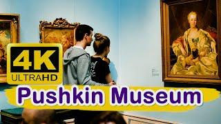 Pushkin Museum, Moscow | Russia travel guide 4K