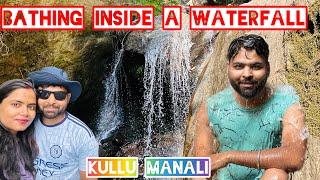 Mesmerizing Jana Waterfall : Nature's Symphony || Local Himachali Food || Kullu-Manali Naggar