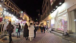 [4K] A walking tour of Seoul. Hongdae. The place where the MZ generation gathers the most in Seoul.