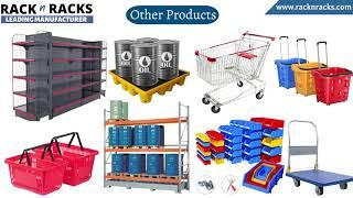 Chemical Storage Racks | Industrial Storage Racks | Steel Rack Manufacturers | Rack n Racks