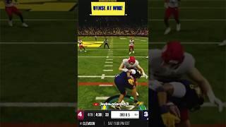 RB Refuses To Be Tackled In College Football 25 #ncaa25 #football #nfl #collegefootball