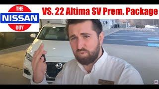 2022 Altima SV Premium Package vs. The Nissan Guy