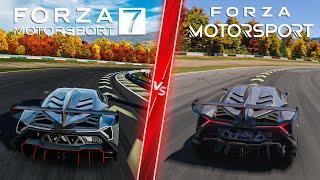 Forza Motorsport 8 vs Forza Motorsport 7 - Direct Comparison! Attention to Detail & Graphics! 4K