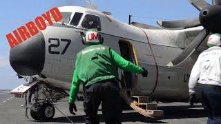 Grumman C-2 Greyhound - USS Nimitz (CVN-68)