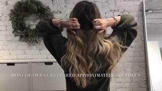 LUXE AURA HAIR EXTENSIONS: APPLYING FUSION EXTENSIONS ON SHORT BLUNT HAIRCUT