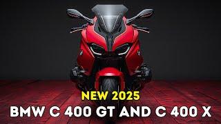 The 2025 BMW C 400 GT and C 400 X: City Commuting Redefined!