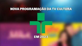 Nova Programação Da TV Cultura Em 2023 (SIMULAÇÃO)