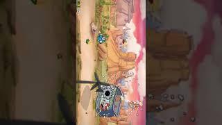 All Cuphead DLC Bosses knockouts #cuphead #2danimation #cartoon