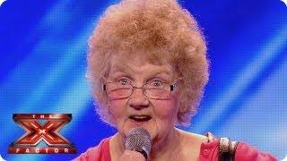 The Xtra Factor meets 73-year-old hopeful Joyce - Auditions Week 2 - The Xtra Factor UK 2013