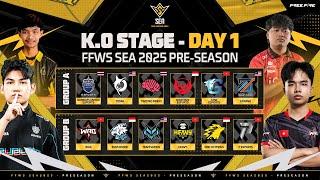 [ID] FFWS SEA PRE-SEASON 2025 Spring - Knockout Stage Day 1