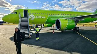 S7 Airlines Airbus A320neo | Flight from Moscow DME to Omsk