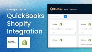 HexaSync Demo |QuickBooks & Shopify Integration - Product Sync