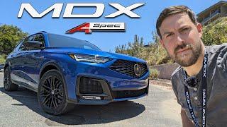 I was SHOCKED after driving the new 2025 Acura MDX A Spec... Better than Type S?