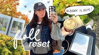 FALL RESET: clothing haul, meal prep, organization & books!