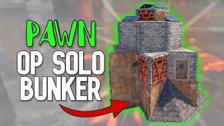 The PAWN Solo Bunker Base Rust Base Design 2022