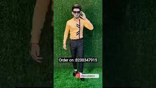 New arrivals ||Shirt pant fabric#fancyfabric #pantshirt #orange #black #trendingshirts@1fancyfabric