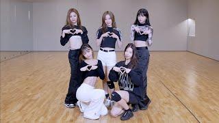 [4K Mirrored] LE SSERAFIM(르세라핌) - 'ANTIFRAGILE' (안티프래자일) 안무 거울모드(Dance Practice Mirrored)