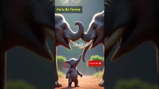 Why elephants are  intelligent facts by farooq #factsbyfarooq #facts #shortsviraltrick #factshorts