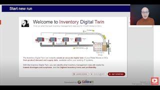 Goldratt Research Labs Inventory Digital Twin working with Nvidia Omniverse