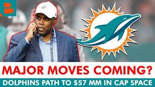 Dolphins Making MAJOR MOVES To Get $57 Million In Cap Space For 2025 NFL Free Agency? Here’s How!