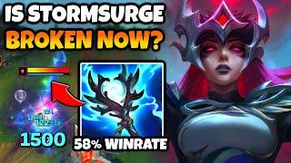 STORMSURGE FIRST after the BUFFS is SO STRONG on SYNDRA right now