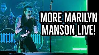 More Marilyn Manson Live!