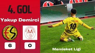 Eskişehirspor - Mezitli 33 Sk Süzülerek Gelen Gol