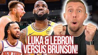 Lakers vs. Knicks OVERTIME-WAHNSINN | NBA Reaction