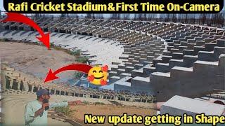 Rafi Cricket Stadium | First Time On-Camera Experience"