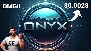 #xcn #onyxcoin  This is massive