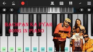 Bachpan ka pyar. Piano cover . Nivedya.R
