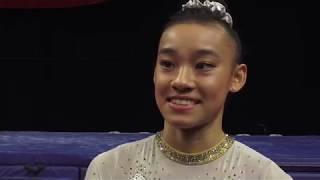 Leanne Wong - Interview – 2018 U.S. Gymnastics Championships – Junior Women Day 2